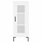 vidaXL Highboard Weiß 34,5x34x180 cm Holzwerkstoff vidaXL Highboard Weiß 34,5x34x180 cm Holzwerkstoff