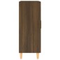 vidaXL Sideboard Braun Eichen-Optik 69,5x34x90 cm Holzwerkstoff