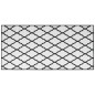 vidaXL Outdoor-Teppich Grau und Weiß 100x200 cm Beidseitig Nutzbar vidaXL Outdoor-Teppich Grau und Weiß 100x200 cm Beidseitig Nutzbar