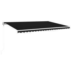vidaXL Gelenkarmmarkise Automatisch 500x350 cm Anthrazit