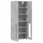 vidaXL Highboard Betongrau 69,5x34x180 cm Holzwerkstoff vidaXL Highboard Betongrau 69,5x34x180 cm Holzwerkstoff