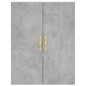 vidaXL Highboard Betongrau 69,5x34x180 cm Holzwerkstoff vidaXL Highboard Betongrau 69,5x34x180 cm Holzwerkstoff