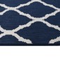 vidaXL Outdoor-Teppich Marineblau Weiß 100x200 cm Beidseitig Nutzbar vidaXL Outdoor-Teppich Marineblau Weiß 100x200 cm Beidseitig Nutzbar
