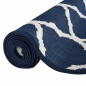 vidaXL Outdoor-Teppich Marineblau Weiß 100x200 cm Beidseitig Nutzbar vidaXL Outdoor-Teppich Marineblau Weiß 100x200 cm Beidseitig Nutzbar