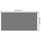 vidaXL Outdoor-Teppich Marineblau Weiß 100x200 cm Beidseitig Nutzbar vidaXL Outdoor-Teppich Marineblau Weiß 100x200 cm Beidseitig Nutzbar