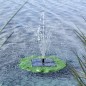 HI Solar Schwimmende Teichpumpe Lotusblatt HI Solar Schwimmende Teichpumpe Lotusblatt