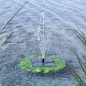 HI Solar Schwimmende Teichpumpe Lotusblatt HI Solar Schwimmende Teichpumpe Lotusblatt