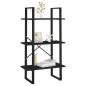 vidaXL Lagerregal Schwarz 60x30x105 cm Holzwerkstoff vidaXL Lagerregal Schwarz 60x30x105 cm Holzwerkstoff