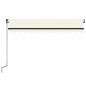 vidaXL Gelenkarmmarkise Einziehbar 350x250 cm Creme vidaXL Gelenkarmmarkise Einziehbar 350x250 cm Creme