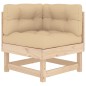 vidaXL 7-tlg. Garten-Lounge-Set mit Kissen Massivholz vidaXL 7-tlg. Garten-Lounge-Set mit Kissen Massivholz