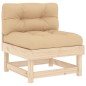 vidaXL 7-tlg. Garten-Lounge-Set mit Kissen Massivholz vidaXL 7-tlg. Garten-Lounge-Set mit Kissen Massivholz
