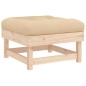 vidaXL 7-tlg. Garten-Lounge-Set mit Kissen Massivholz vidaXL 7-tlg. Garten-Lounge-Set mit Kissen Massivholz