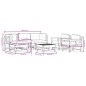 vidaXL 7-tlg. Garten-Lounge-Set mit Kissen Massivholz vidaXL 7-tlg. Garten-Lounge-Set mit Kissen Massivholz
