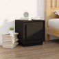 vidaXL Nachttische 2 Stk. Schwarz 44x35x45 cm Holzwerkstoff vidaXL Nachttische 2 Stk. Schwarz 44x35x45 cm Holzwerkstoff