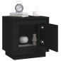 vidaXL Nachttische 2 Stk. Schwarz 44x35x45 cm Holzwerkstoff vidaXL Nachttische 2 Stk. Schwarz 44x35x45 cm Holzwerkstoff