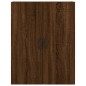 Highboard Braun Eichen-Optik 69,5x34x180 cm Holzwerkstoff Highboard Braun Eichen-Optik 69,5x34x180 cm Holzwerkstoff