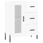 vidaXL Highboard Hochglanz-Weiß 69,5x34x180 cm Holzwerkstoff vidaXL Highboard Hochglanz-Weiß 69,5x34x180 cm Holzwerkstoff