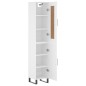 vidaXL Highboard Weiß 34,5x34x180 cm Holzwerkstoff vidaXL Highboard Weiß 34,5x34x180 cm Holzwerkstoff