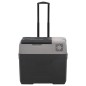 vidaXL Kühlbox mit Rollen und Adapter Schwarz & Grau 40 L Polypropylen vidaXL Kühlbox mit Rollen und Adapter Schwarz & Grau 40 L Polypropylen