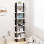 vidaXL Lagerregal Weiß 60x30x210 cm Holzwerkstoff vidaXL Lagerregal Weiß 60x30x210 cm Holzwerkstoff