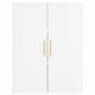 vidaXL Highboard Hochglanz-Weiß 69,5x34x180 cm Holzwerkstoff vidaXL Highboard Hochglanz-Weiß 69,5x34x180 cm Holzwerkstoff