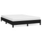 vidaXL Bettgestell Schwarz 140x200 cm Stoff vidaXL Bettgestell Schwarz 140x200 cm Stoff