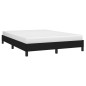 vidaXL Bettgestell Schwarz 140x200 cm Stoff vidaXL Bettgestell Schwarz 140x200 cm Stoff