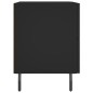 vidaXL Nachttische 2 Stk. Schwarz 40x35x47,5 cm Holzwerkstoff vidaXL Nachttische 2 Stk. Schwarz 40x35x47,5 cm Holzwerkstoff