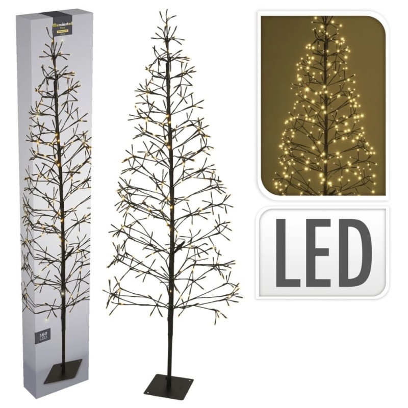 Ambiance Weihnachtsbaum mit 160 LEDs 120 cm Ambiance Weihnachtsbaum mit 160 LEDs 120 cm