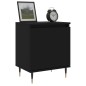 vidaXL Nachttische 2 Stk. Schwarz 40x30x50 cm Holzwerkstoff vidaXL Nachttische 2 Stk. Schwarz 40x30x50 cm Holzwerkstoff