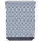 vidaXL Pflanzkübel 2 Stk. Hellgrau 30x30x37 cm Polypropylen vidaXL Pflanzkübel 2 Stk. Hellgrau 30x30x37 cm Polypropylen