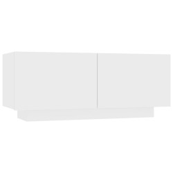 vidaXL TV-Schrank Weiß 100x35x40 cm Holzwerkstoff