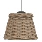 vidaXL Lampenschirm Braun Ø15x12 cm Korbweide vidaXL Lampenschirm Braun Ø15x12 cm Korbweide