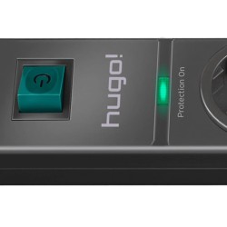 Brennenstuhl Steckdosenleiste hugo! 8-fach 2 m Anthrazit