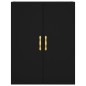 vidaXL Highboard Schwarz 69,5x34x180 cm Holzwerkstoff vidaXL Highboard Schwarz 69,5x34x180 cm Holzwerkstoff