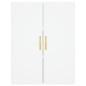 vidaXL Highboard Weiß 69,5x34x180 cm Holzwerkstoff vidaXL Highboard Weiß 69,5x34x180 cm Holzwerkstoff
