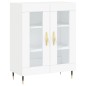 vidaXL Highboard Weiß 69,5x34x180 cm Holzwerkstoff vidaXL Highboard Weiß 69,5x34x180 cm Holzwerkstoff