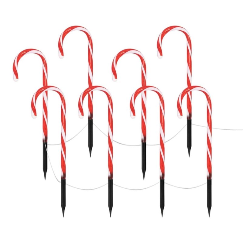 Ambiance Weihnachtsdeko Zuckerstangen Set 8 tlg. Ambiance Weihnachtsdeko Zuckerstangen Set 8 tlg.