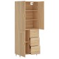 vidaXL Highboard Sonoma-Eiche 69,5x34x180 cm Holzwerkstoff vidaXL Highboard Sonoma-Eiche 69,5x34x180 cm Holzwerkstoff