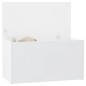 vidaXL Aufbewahrungstruhe Weiß 84x42x46 cm Holzwerkstoff vidaXL Aufbewahrungstruhe Weiß 84x42x46 cm Holzwerkstoff