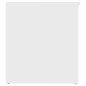 vidaXL Aufbewahrungstruhe Weiß 84x42x46 cm Holzwerkstoff vidaXL Aufbewahrungstruhe Weiß 84x42x46 cm Holzwerkstoff
