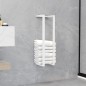 vidaXL Handtuchständer Weiß 12,5x12,5x60 cm Stahl vidaXL Handtuchständer Weiß 12,5x12,5x60 cm Stahl