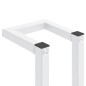 vidaXL Handtuchständer Weiß 12,5x12,5x60 cm Stahl vidaXL Handtuchständer Weiß 12,5x12,5x60 cm Stahl