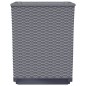 vidaXL Pflanzkübel 2 Stk. Dunkelgrau 30x30x37 cm Polypropylen vidaXL Pflanzkübel 2 Stk. Dunkelgrau 30x30x37 cm Polypropylen
