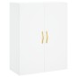 vidaXL Highboard Weiß 69,5x34x180 cm Holzwerkstoff vidaXL Highboard Weiß 69,5x34x180 cm Holzwerkstoff