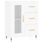 vidaXL Highboard Weiß 69,5x34x180 cm Holzwerkstoff vidaXL Highboard Weiß 69,5x34x180 cm Holzwerkstoff
