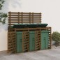 vidaXL Mülltonnenbox für 3 Tonnen Honigbraun Massivholz Kiefer vidaXL Mülltonnenbox für 3 Tonnen Honigbraun Massivholz Kiefer