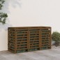 vidaXL Mülltonnenbox für 3 Tonnen Honigbraun Massivholz Kiefer vidaXL Mülltonnenbox für 3 Tonnen Honigbraun Massivholz Kiefer