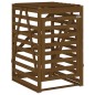 vidaXL Mülltonnenbox für 3 Tonnen Honigbraun Massivholz Kiefer vidaXL Mülltonnenbox für 3 Tonnen Honigbraun Massivholz Kiefer