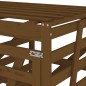 vidaXL Mülltonnenbox für 3 Tonnen Honigbraun Massivholz Kiefer vidaXL Mülltonnenbox für 3 Tonnen Honigbraun Massivholz Kiefer